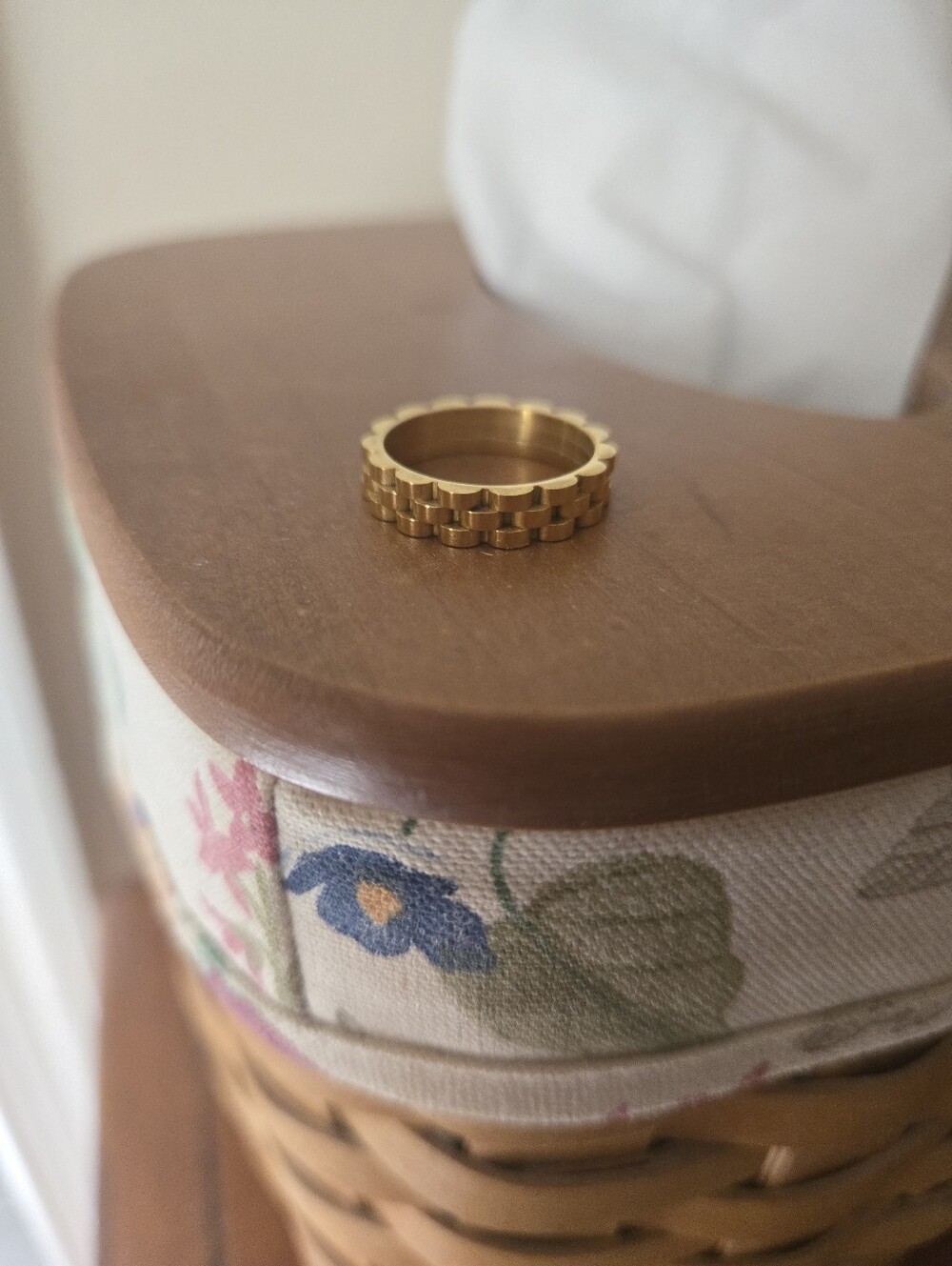 The Neon Cactus Studio Slim Timepiece Ring